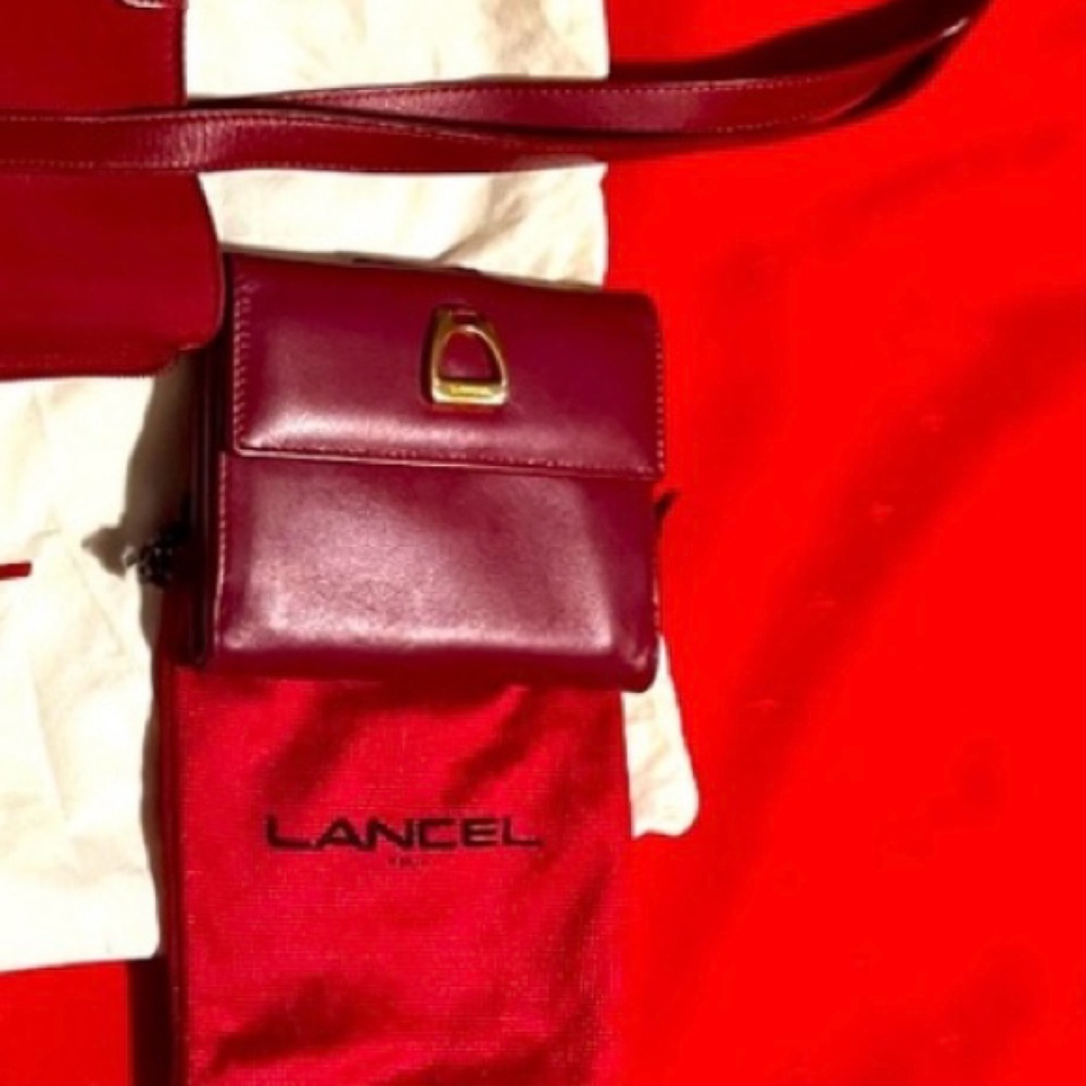 Lancel Leather Wallet new with dust bag